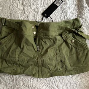 I.AM.GIA Olive Green Skirt